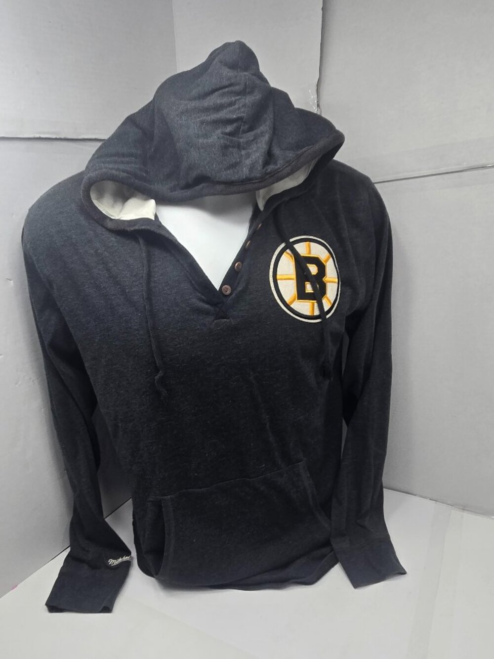 Mitchell & Ness Boston Bruins Vintage Hockey Hoodie XL NHL